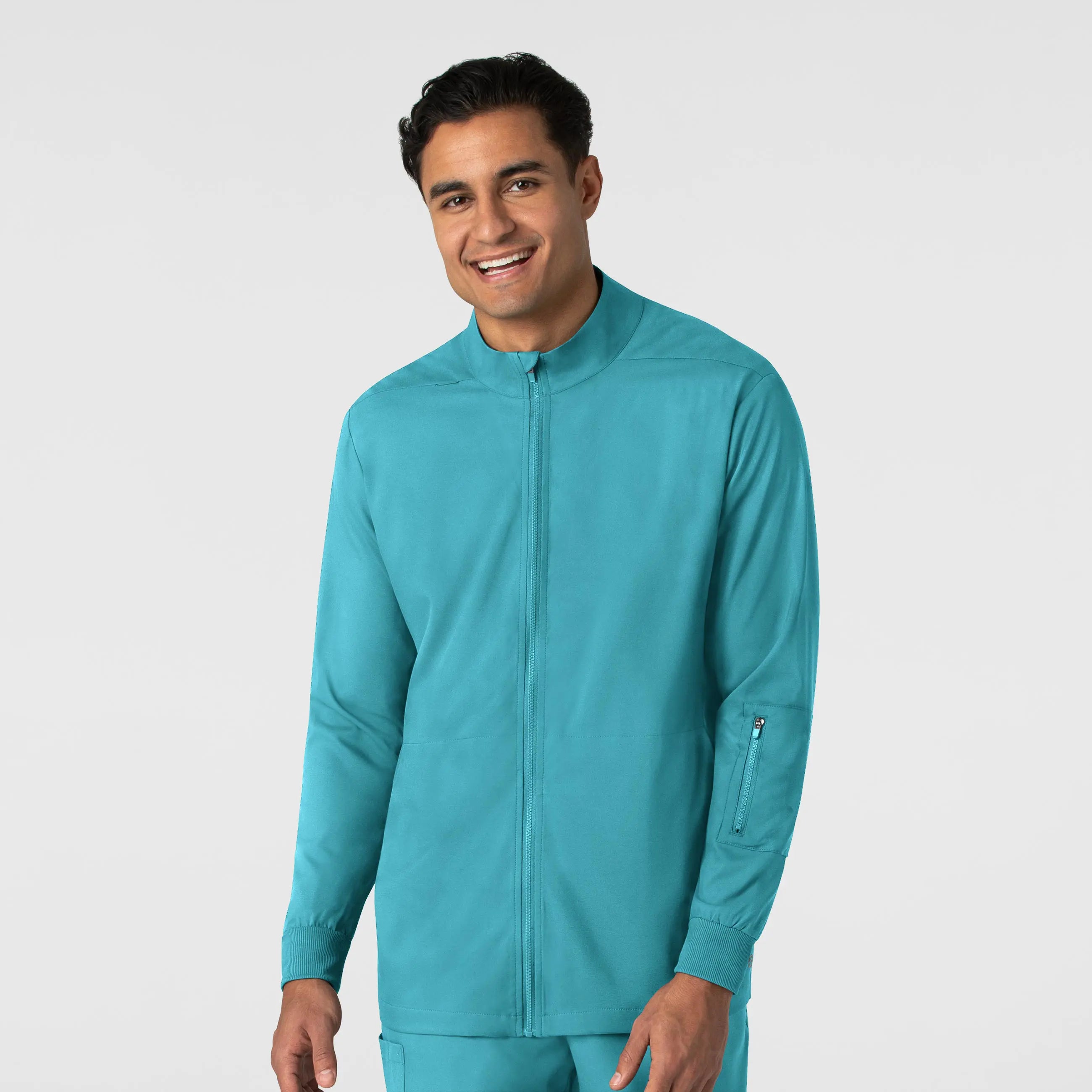 Wink Men's Warm Up Jacket - Teal