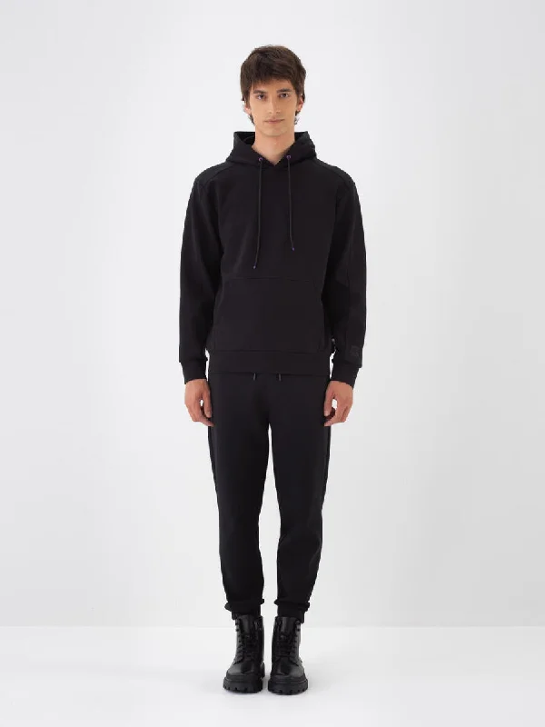 Xint Black Basic Hoodie