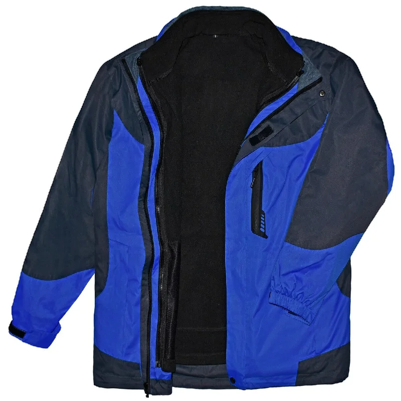 Victory Outfitters Men's Three in One Insulated Water Resistant Jacket