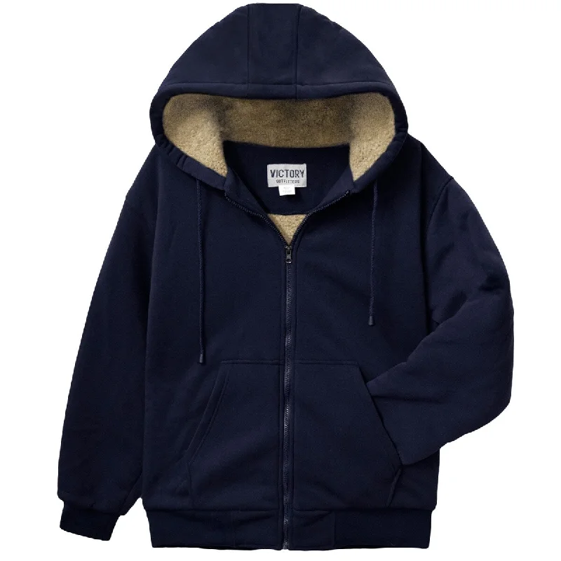 Navy (Cream Sherpa)