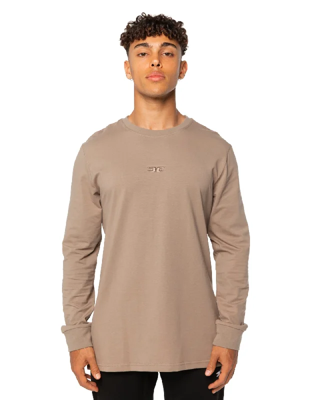 EE Long Sleeve Tee - Light Brown