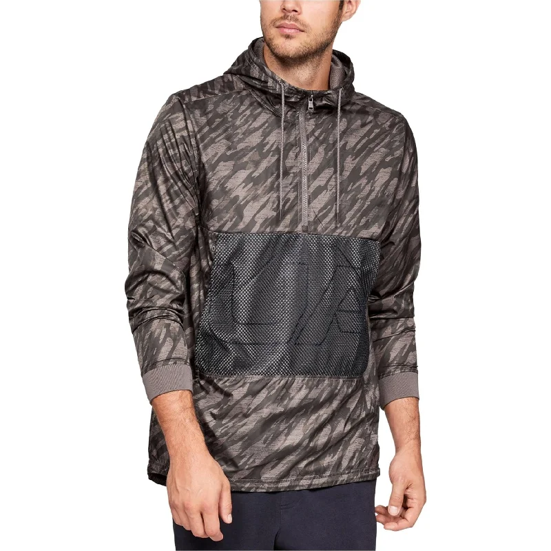 Under Armour Mens Camo-Print Windbreaker Jacket