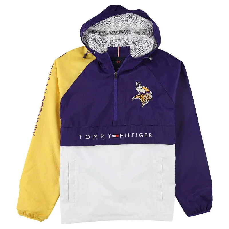 Tommy Hilfiger Mens Minnesota Vikings Jacket, Multicoloured, Medium (Regular)