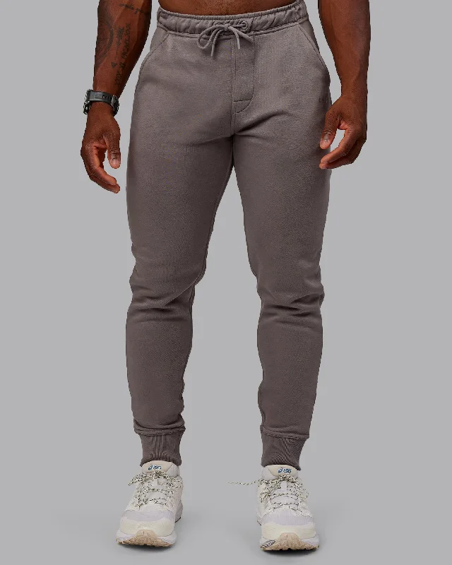 Rugged Jeans Terry Joggers - Storm Front