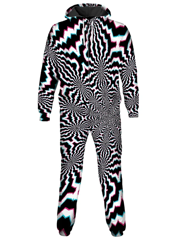 Printed Shirts Fractal Ripples Onesie