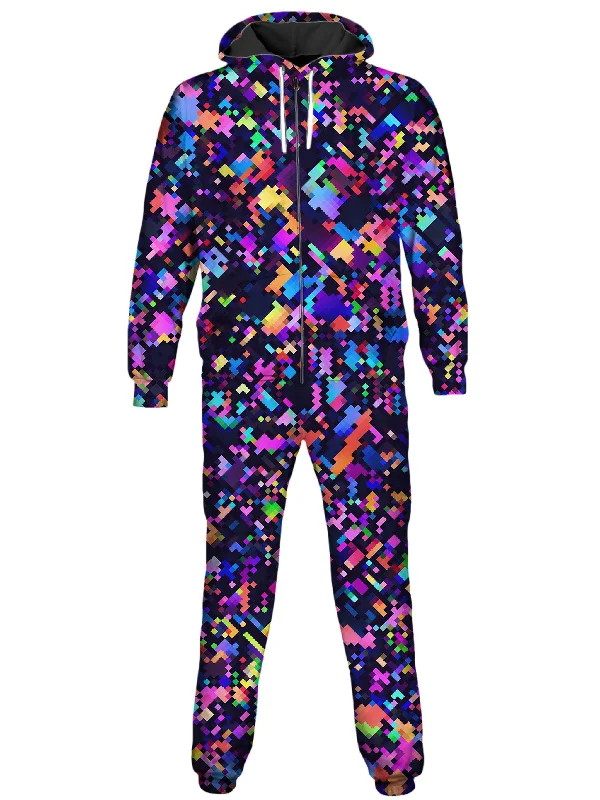 Layered Outfits 8-Bit Confetti Onesie