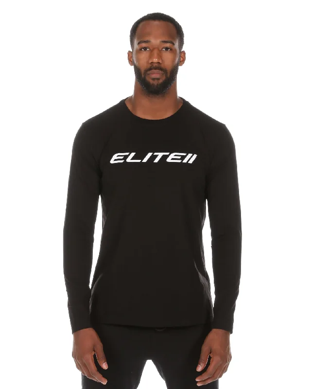 Elite 11 Long Sleeve Tee - Black