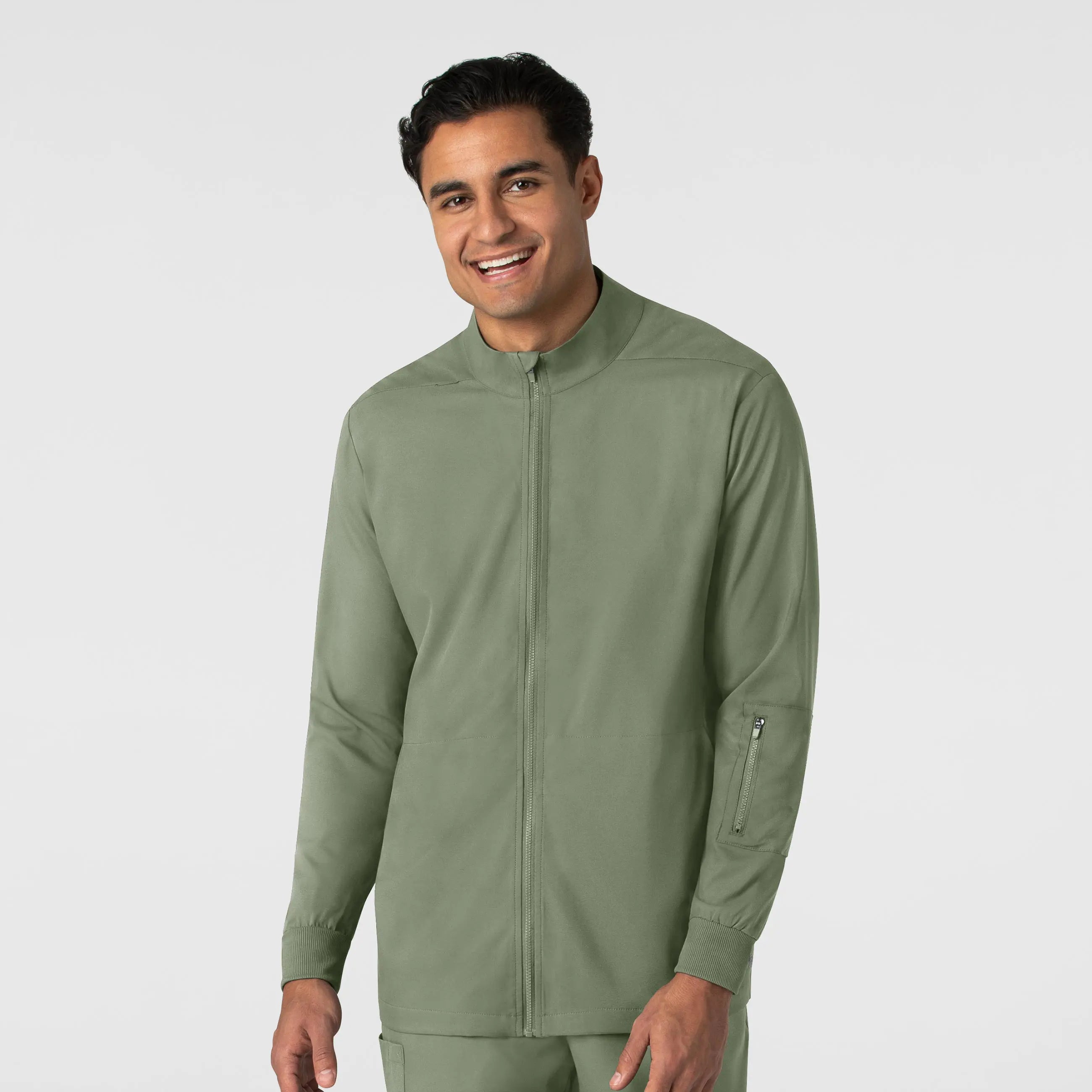 Wink Men's Warm Up Jacket - Sage