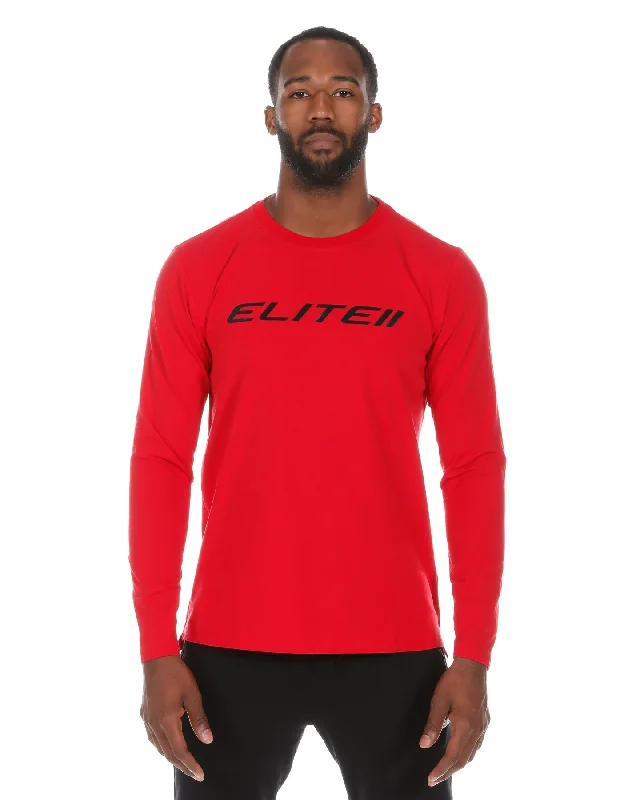 Elite 11 Long Sleeve Tee - Red