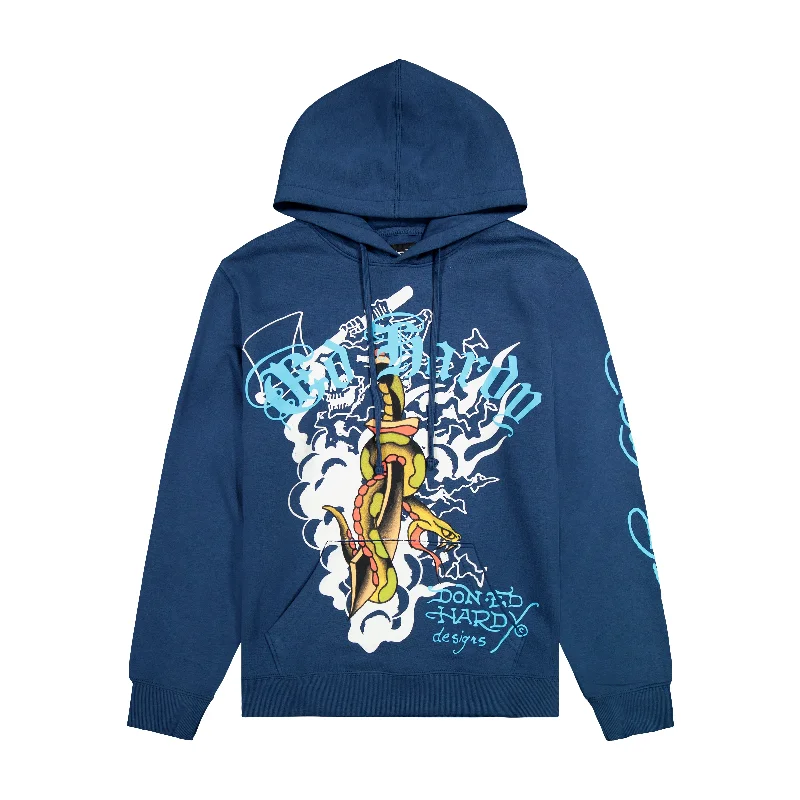 Dagger Snake Mens Hoodie