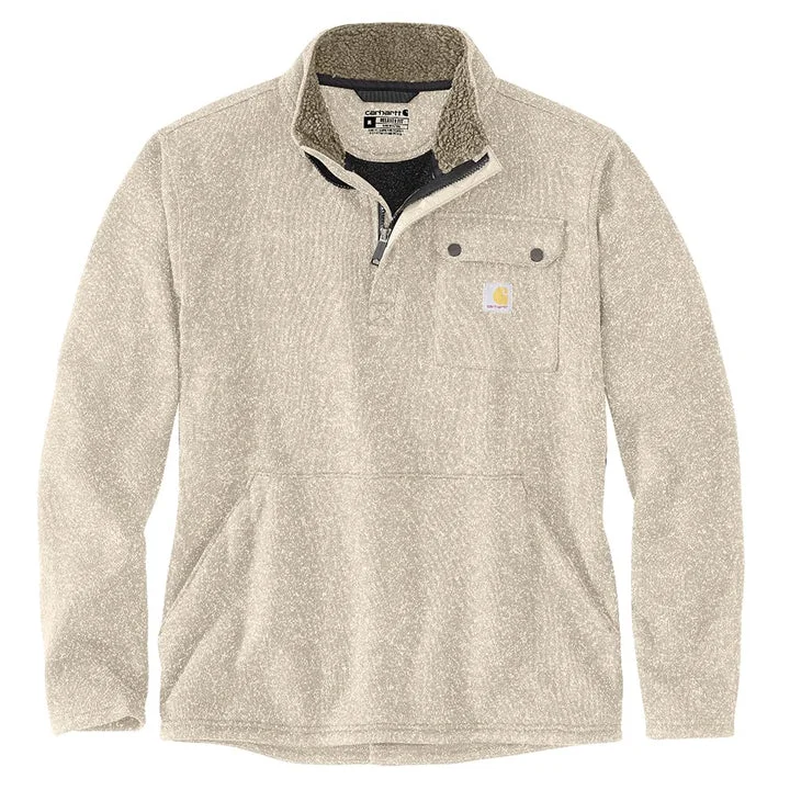 Carhartt Men's Relaxed Fit Midweight Quarter-Zip Pocket Sweater Fleece