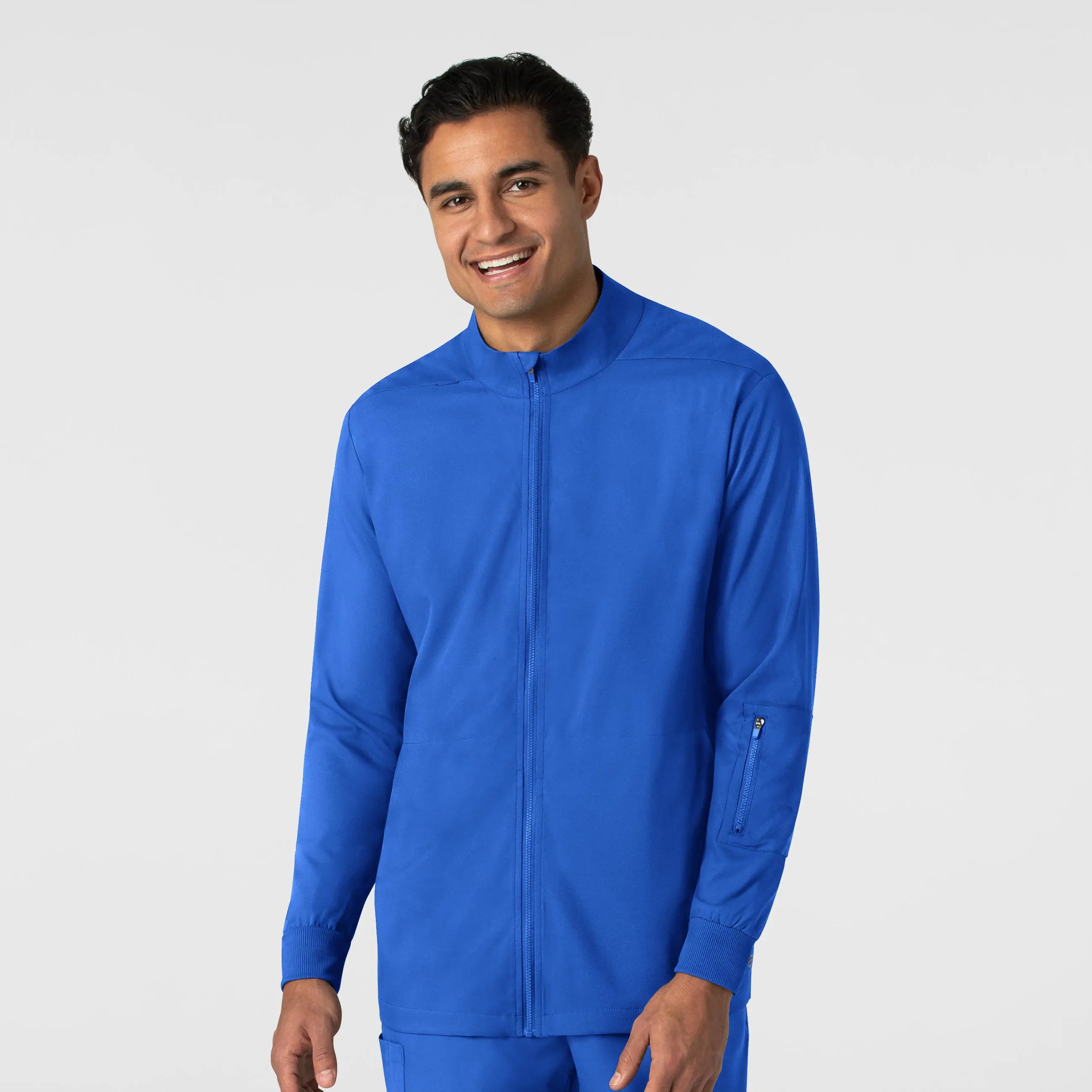 Wink Men's Warm Up Jacket - Royal Blue