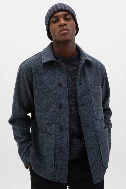 The Weavers Jacket | Navy Hairline