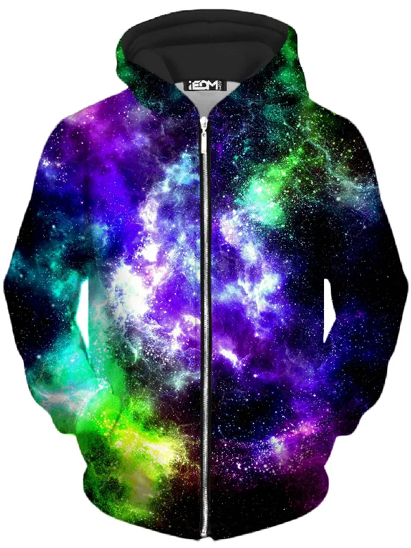 Kryptonite Flow Unisex Zip-Up Hoodie