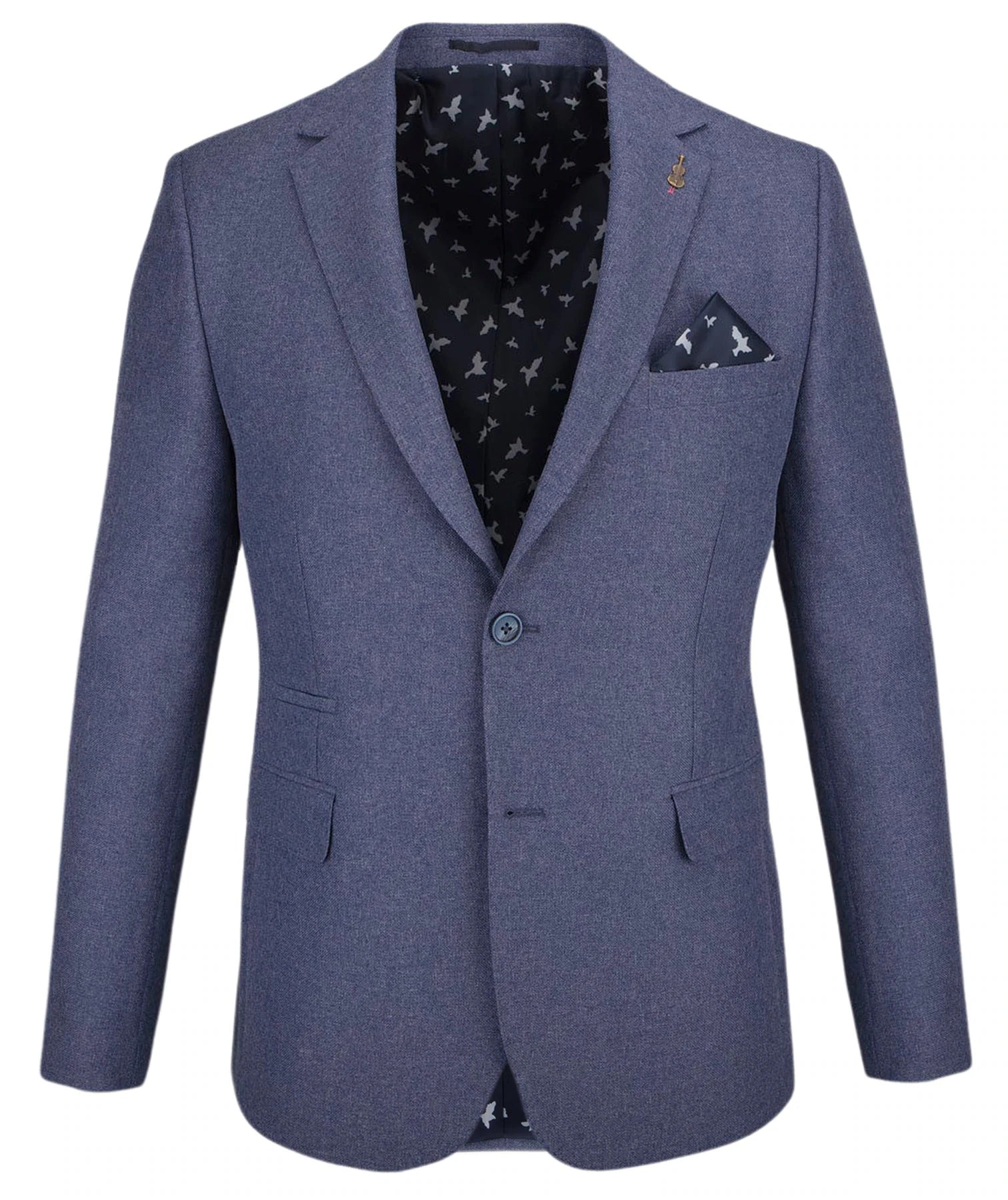 Fratelli Uniti Classic Mid Blue Blazer