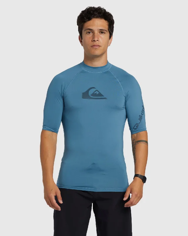 Mens All Time Short Sleeve UPF 50 Rash Vest