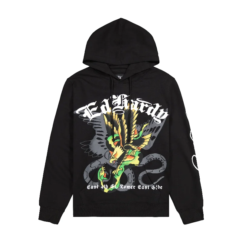 Eagle Snake Mens Hoodie