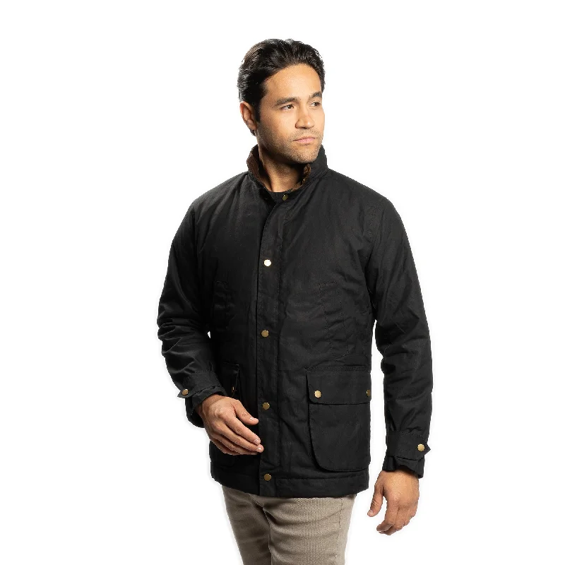 Waxed Jacket - Black