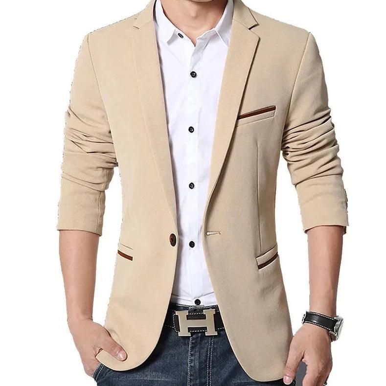 Maxime  Slim Suit Jacket Men Blazer