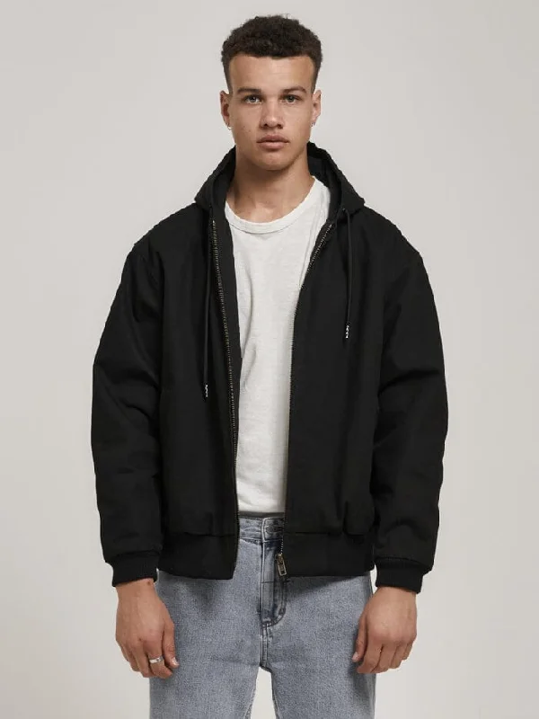 Thrills Union Hood Jacket - Black