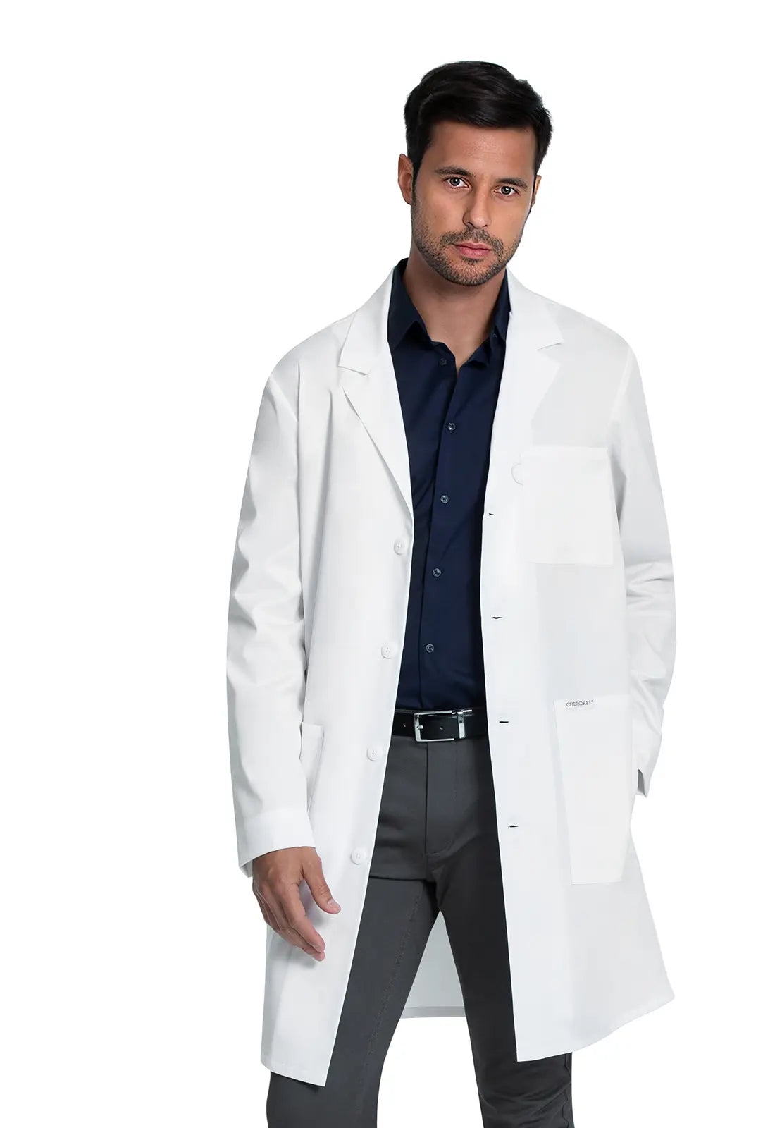 Cherokee Unisex 38" Lab Coat - White