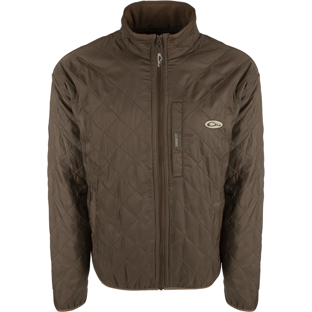 Drake Delta Quilted Fleece Lined Jacket