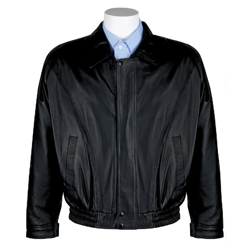 Victory Outfitters Men's Leather Bomber Jacket