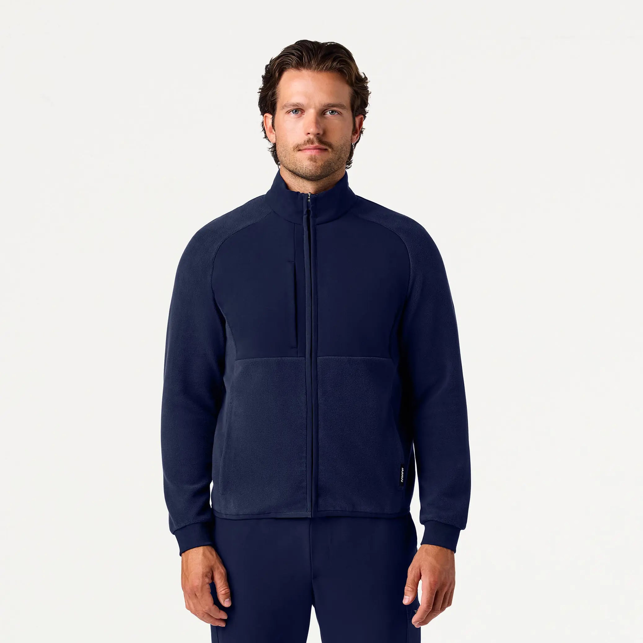 Jaanuu Men's Cloud Hybrid Fleece Jacket - Midnight Navy