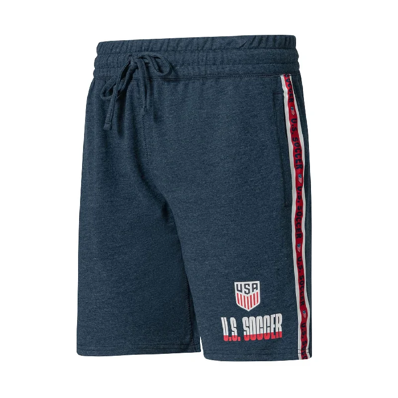 Men's Concepts Sports USA Team Stripe Navy Short