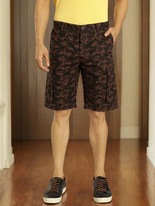 Men Printed Cotton Shorts