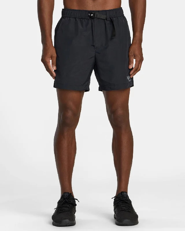 Outsider Packables 16" Lightweight Packable Shorts - Black