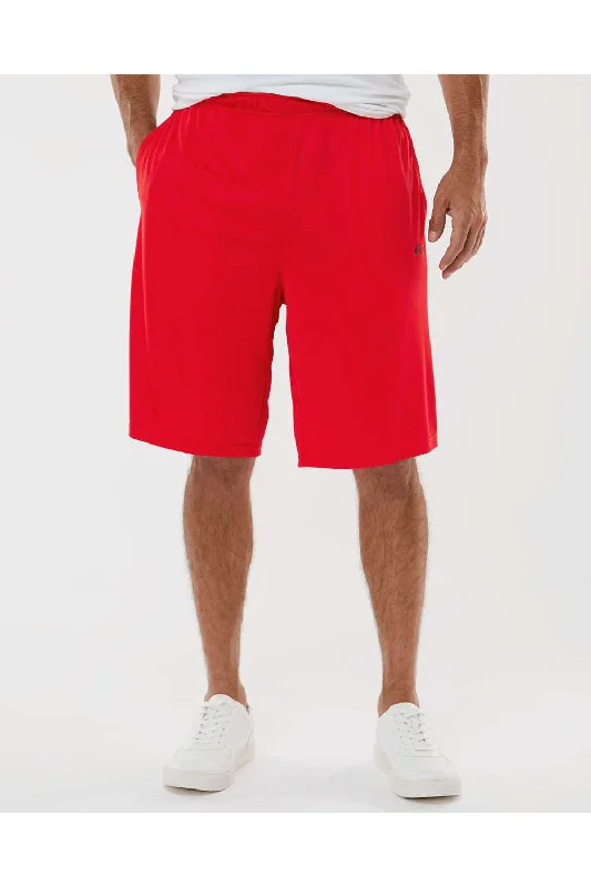 Oakley Mens Team Issue Hydrolix Shorts w/ Pockets - Team Red - Closeout