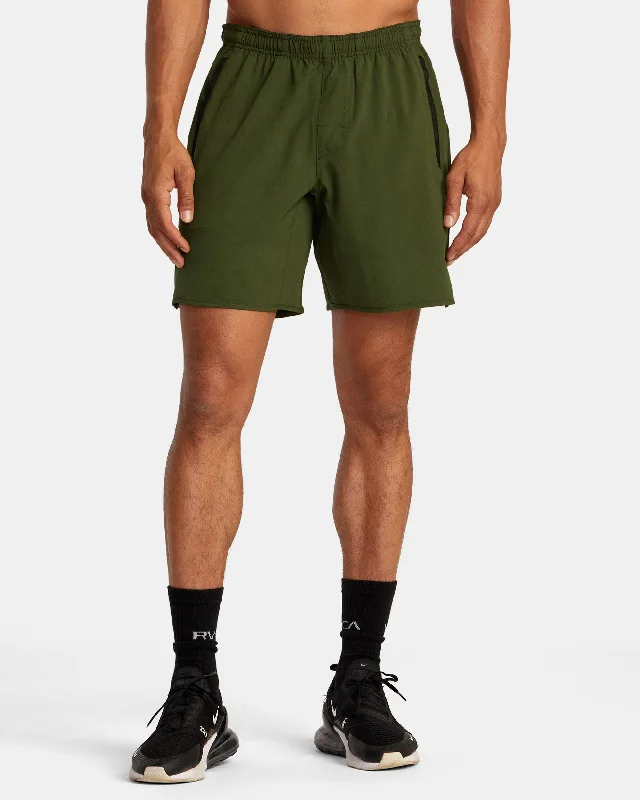 Yogger Stretch 17" Athletic Shorts - Jungle