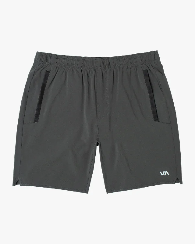 Yogger Stretch 17" Athletic Shorts - Slate