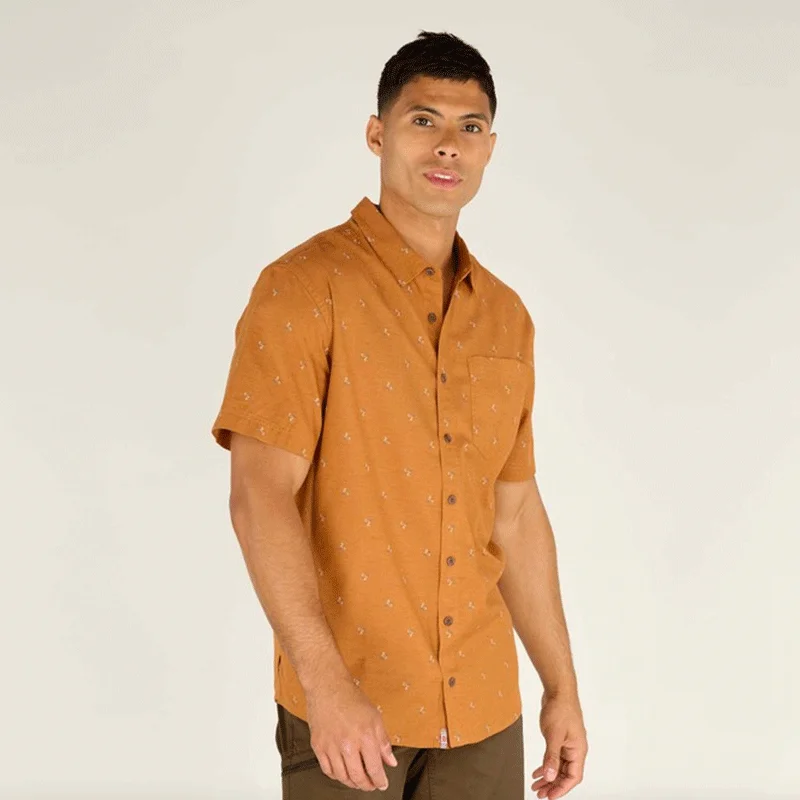 Warm Cardigans Men's Tharu Short Sleeve Shirt