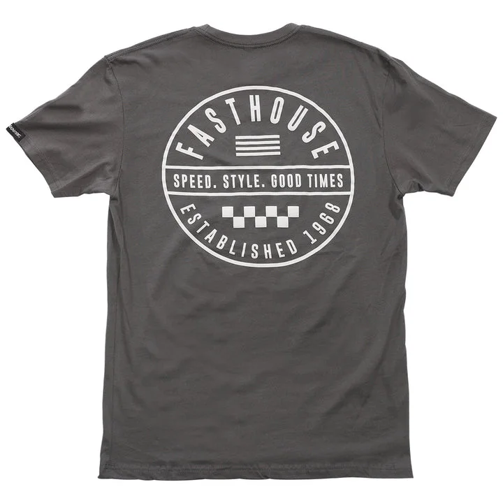 Stylish Hats Statement SS Tee - Gunmetal