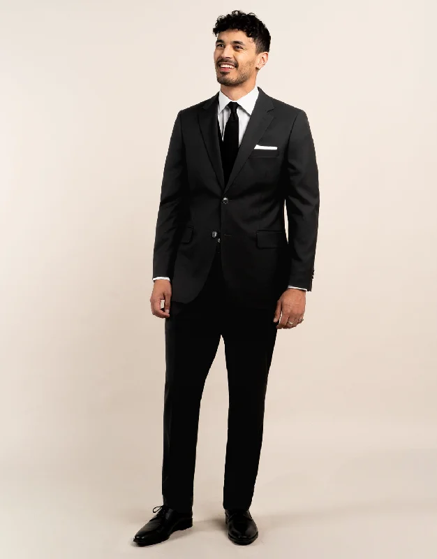 Casual Trousers Cooper Jet Black Suit