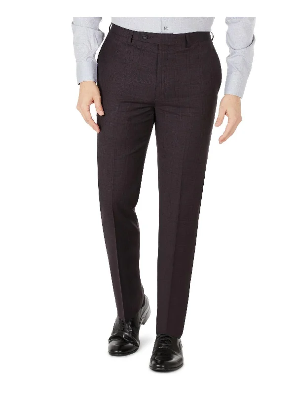 Jayden Mens Wool Blend Skinny Fit Suit Pants