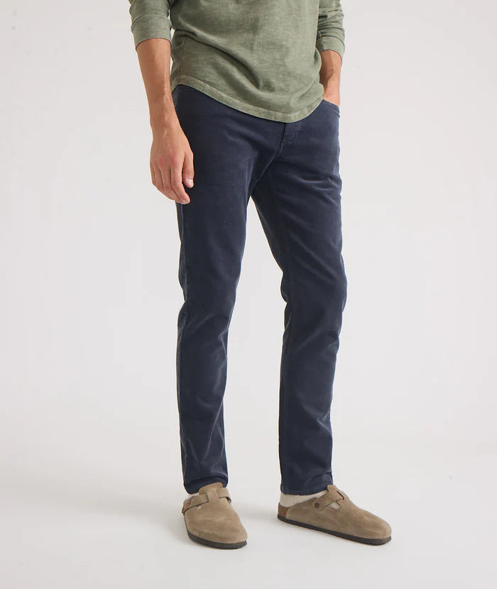 Marine Layer Men's 5 Pocket Corduroy Pant-Slim Straight