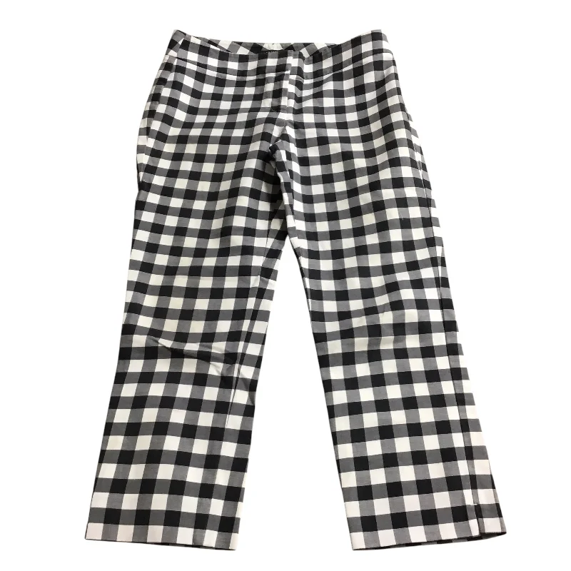 Pants Other By Ann Taylor In Black & White, Size: 2