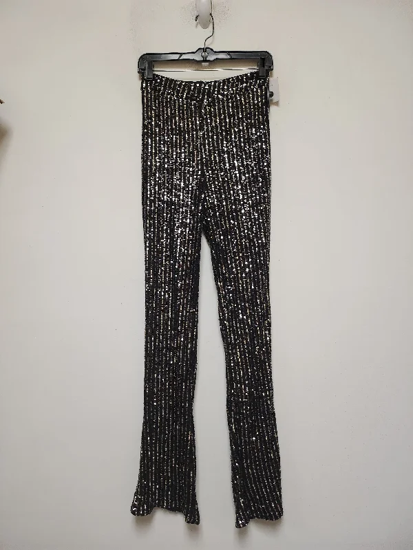 Pants Other By Guess In Black & Silver, Size: 0