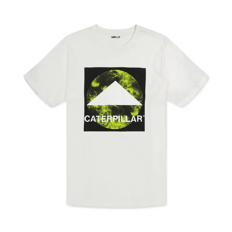 Caterpillar Men's Connect Triangle Tee White Size X-Large