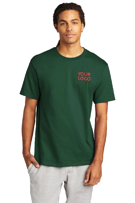 Champion Heritage Jersey Tee, Dark Green