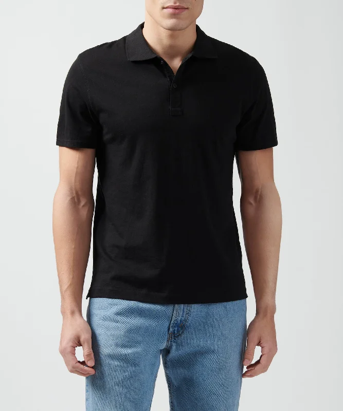 Classic Jersey Polo - Black