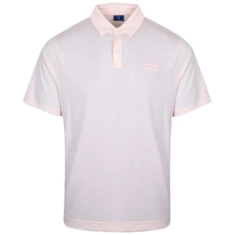 DriRelease Athletic Fit Solid Jersey Polo Shell Pink - AW24