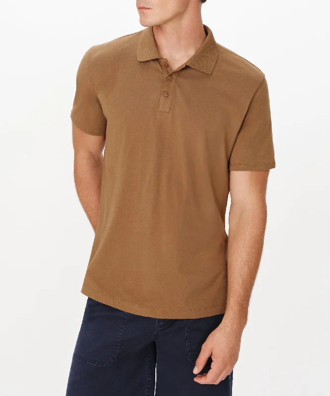 Classic Jersey Short Sleeve Polo - Espresso