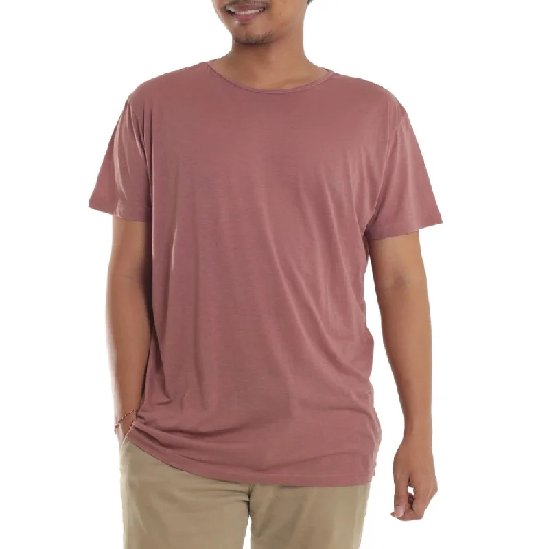 Handmade Men's Cotton 'Brown Kuta Breeze' Founder's T-shirt (Indonesia)