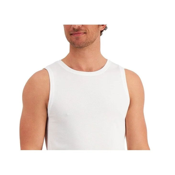 Id Ideology Men's Birdseye Training Tank White Size Xxx-Large