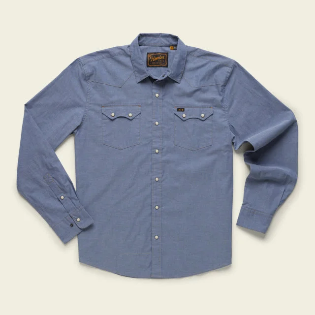 Mens Crosscut Snapshirt