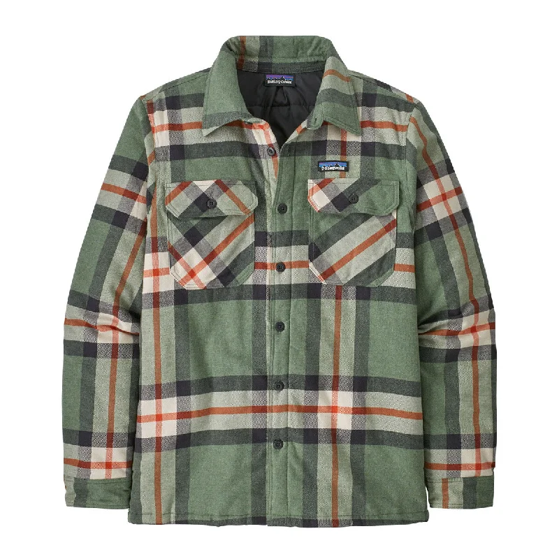 Men's Insulated Organic Cotton Midweight Fjord Flannel Shirt